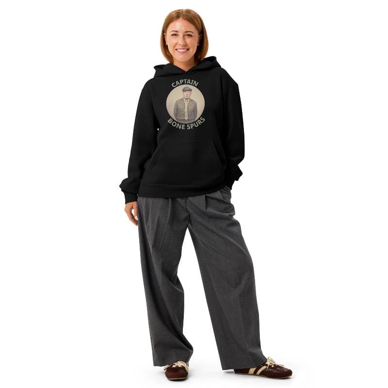 Reporting for Duty on Captain Bone Spurs Urban hoodie