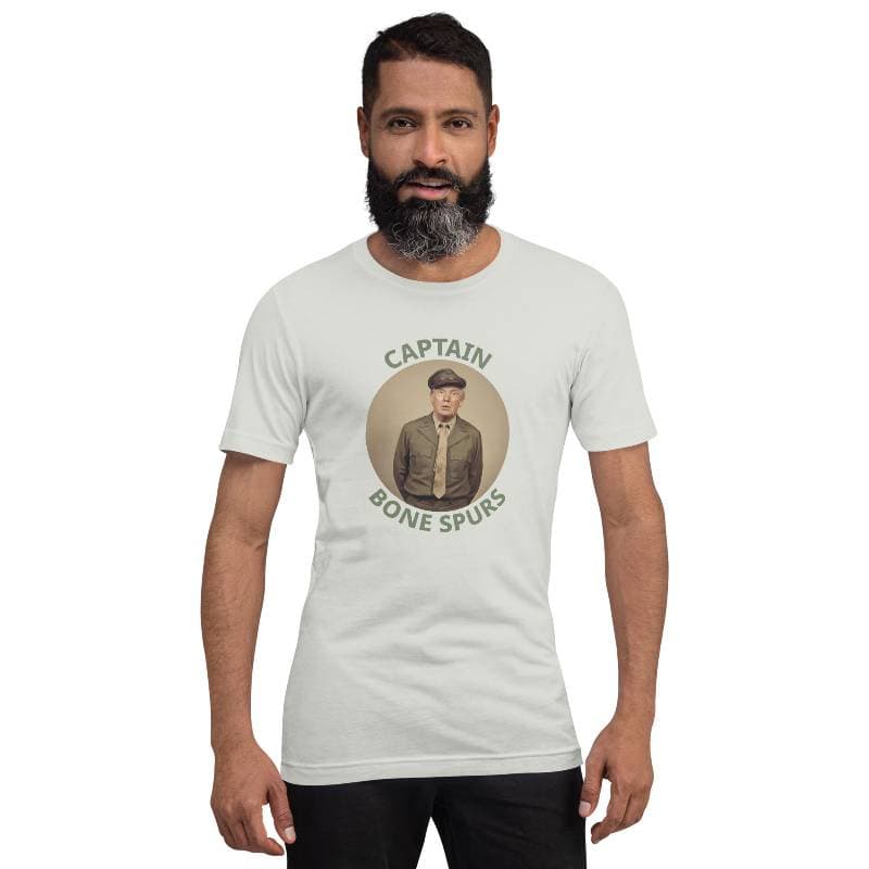 Reporting for Duty on Captain Bone Spurs Unisex t-shirt